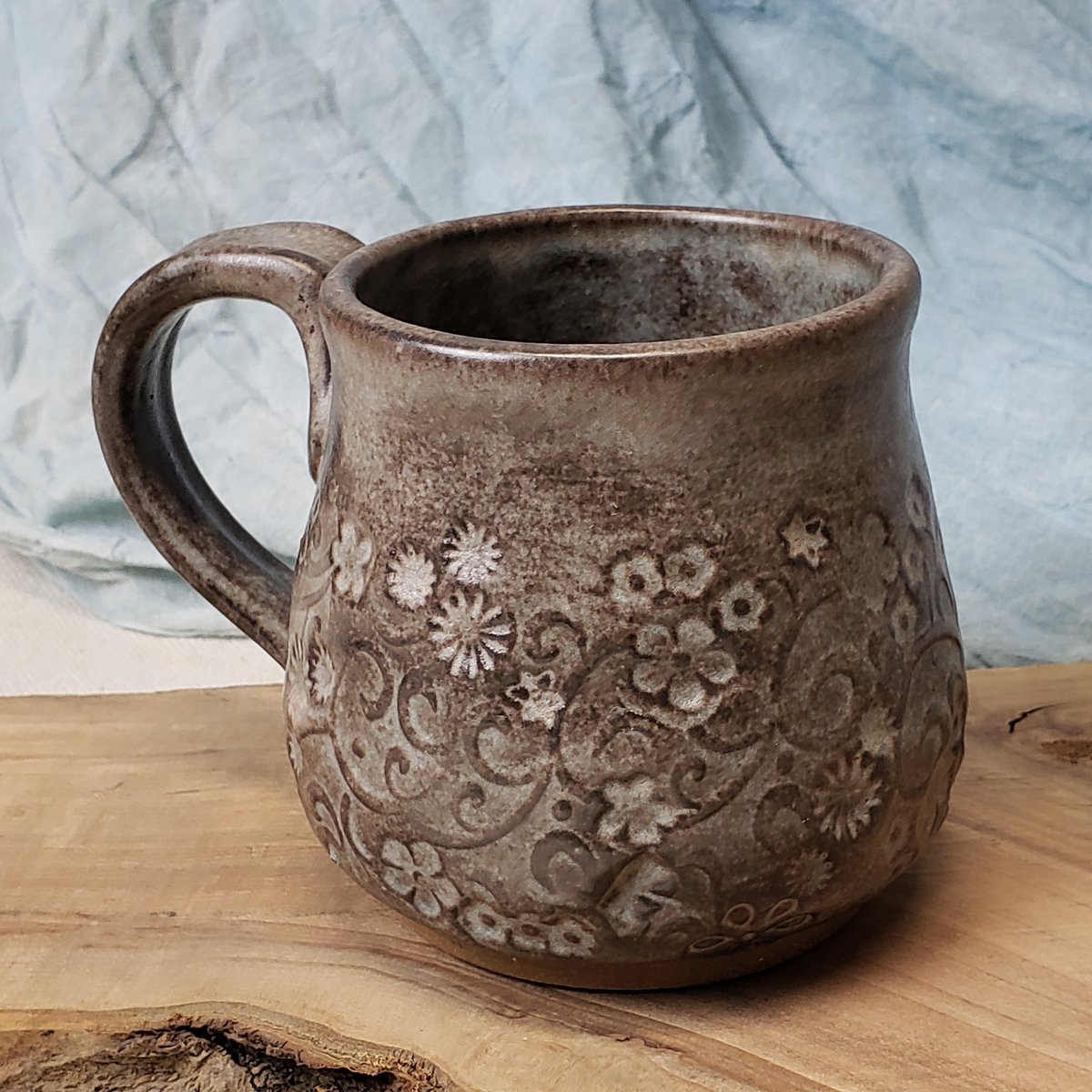 Image of Mountain Flower Honey mug: Matt Frosted Elderberry