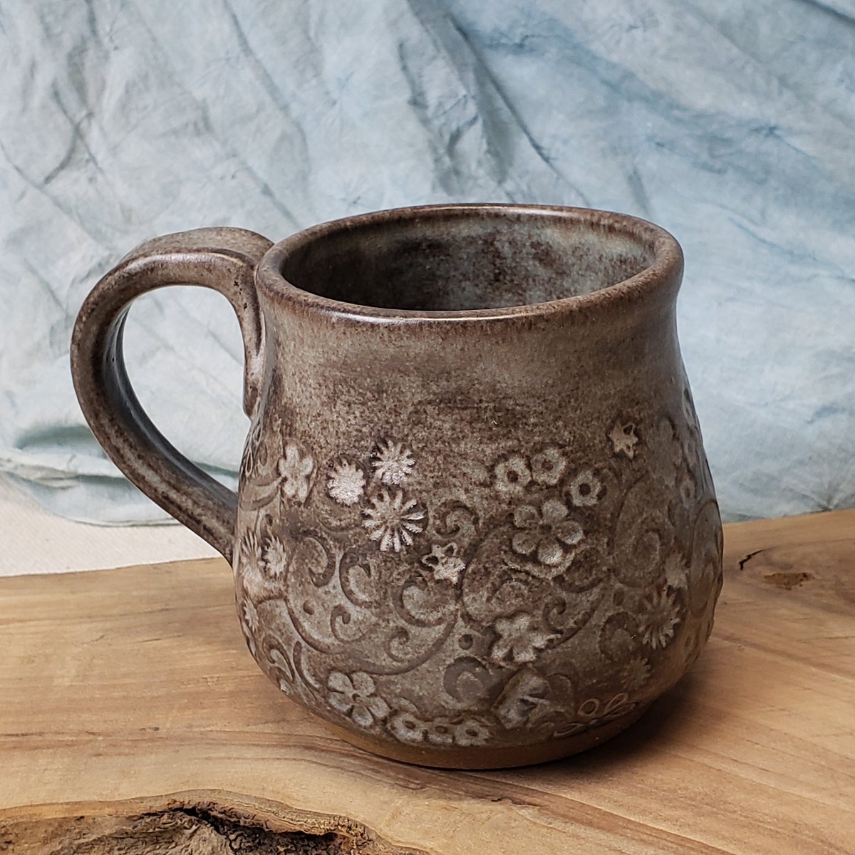 Image of Mountain Flower Honey mug: Matt Frosted Elderberry