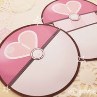 Image 1 of PKMN Loveball Valentines Sticker Envelope