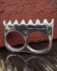 Image 1 of WL&A Handmade Heavy Ingot Punkero Holy Mtn Knuckle Dusters 