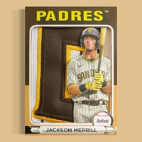 Jackson Merrill Custom patch card 