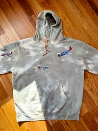 Image 1 of Tuskegee Red-Tails (Bleach-Dyed / Hoodie)