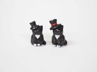 Image 1 of Tuxedo Cats in Top Hats - choose one 