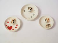 Image 1 of Calico Cat Ring Dish - choose one 