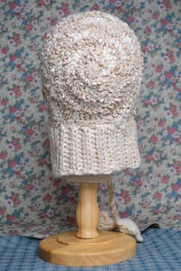 Image 4 of Lucky Star Bonnet (Milk Coffee + Cream)