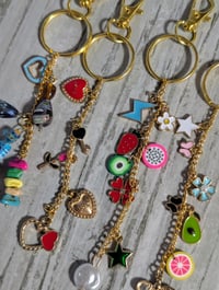 Image 2 of Adorable and dainty colorful bag charm 