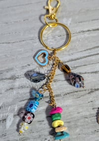 Image 3 of Adorable and dainty colorful bag charm 