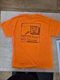 Image 2 of Experimenting With Electronic Music/ Safety Orange Shirt