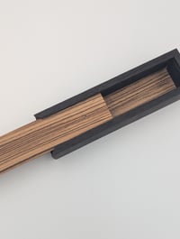 Image 2 of Wenge and Zebrawood Pencil Box