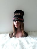 Black Gucci Fashion Beanie 