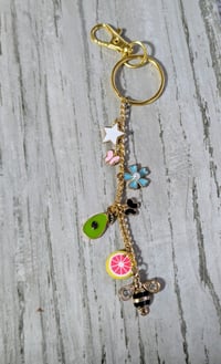 Image 3 of Fun and colorful Spring inspired purse charm 