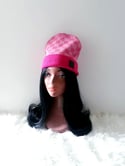 Pink Louis Vuitton Fashion Beanie 