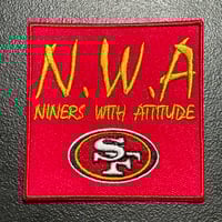 Image 2 of Official Niners With Attitude Patch