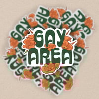 The Gay Area Sticker