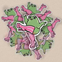Go Go Boots Sticker