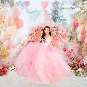 Image of Floral Mini Tent