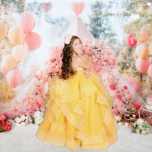 Image of Floral Mini Tent