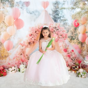 Image of Floral Mini Tent