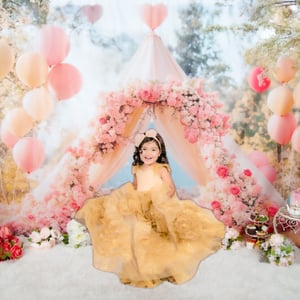 Image of Floral Mini Tent