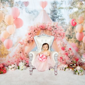 Image of Floral Mini Tent