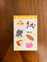 Image 1 of Cat Bakery Sticker Sheet