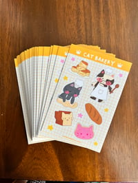 Image 2 of Cat Bakery Sticker Sheet