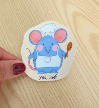 Yes, Chef Sticker