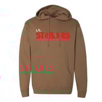 Lil Stinkers Brown Hoodie. 