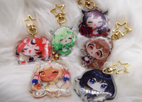 Image 2 of Maid Vtuber - Acrylic Charm 2 inch