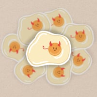 Deviled Egg Sticker