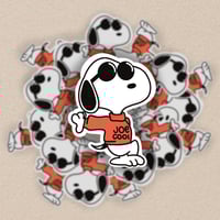 Cool Puppy Sticker