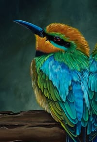 Image 2 of "Honey and Blossom" Art Print