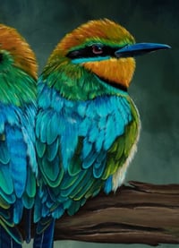 Image 3 of "Honey and Blossom" Art Print