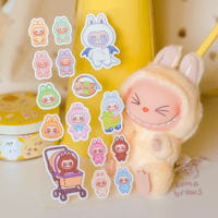 Image 2 of Labubu Sticker Sheet