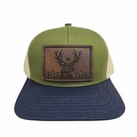 Snapback WILD LIFE - verde con azul
