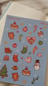 Christmas Sticker Sheet Image 3