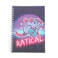 Image 4 of RATICAL Skateboarding Reusable Sticker Book / A5 Sticker Collecting book