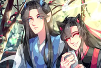 Wangxian dragonji print