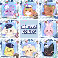 ANITEEZ Sailor Square Prints