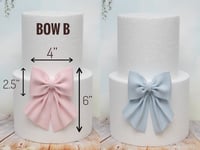Image 4 of Bow Cake Topper 