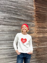 Image of Love + Peace Sweatshirt Pullover, Midweight