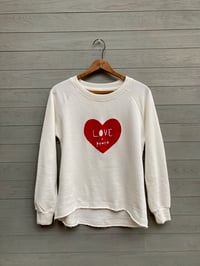 Image of Love + Peace Sweatshirt Pullover, Midweight