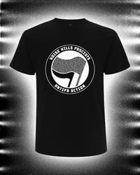 Image 1 of NOISE KILLS FASCISTS ANTIFA T-Shirt