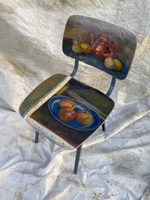 Image of painting chair - still life