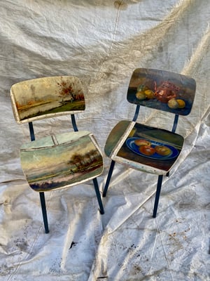 Image of painting chair - still life