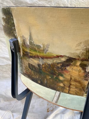 Image of painting chair - landscape