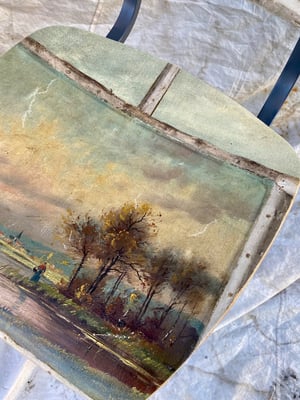 Image of painting chair - landscape