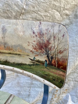 Image of painting chair - landscape