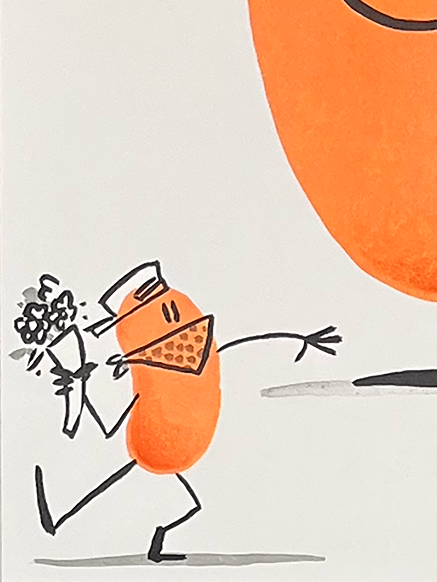 Image of ‘Flower Thrower’ by Dave the Chimp