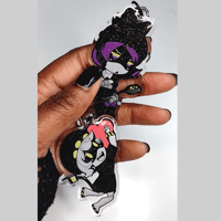Image 2 of Murder Drones Double Charms ( 4 sets ) 